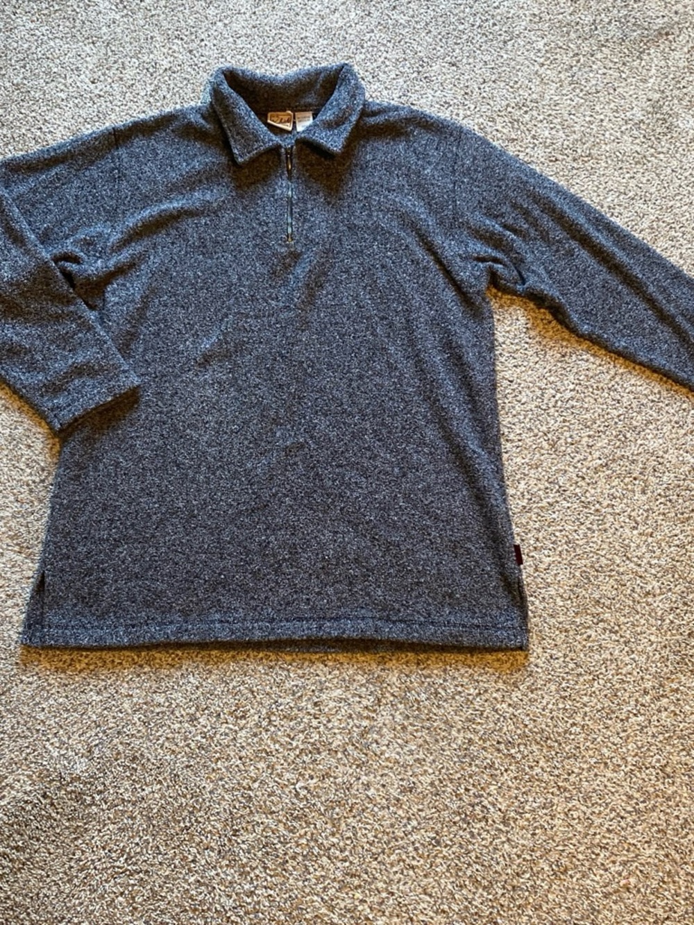 Woolrich Women's  Black White Cowl Neck Pullover Size Medium